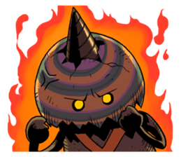 Drill egg Monster sticker #2035382