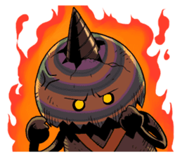Drill egg Monster sticker #2035382