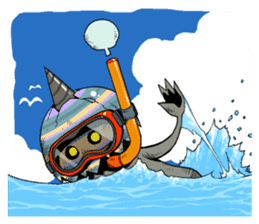 Drill egg Monster sticker #2035383