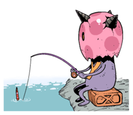 Drill egg Monster sticker #2035389