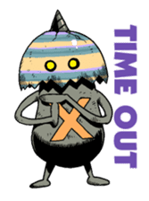 Drill egg Monster sticker #2035395