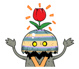 Drill egg Monster sticker #2035398