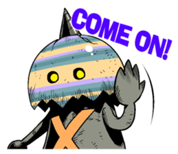 Drill egg Monster sticker #2035400