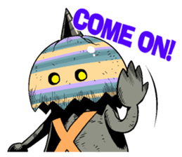 Drill egg Monster sticker #2035400