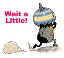 Drill egg Monster sticker #2035401