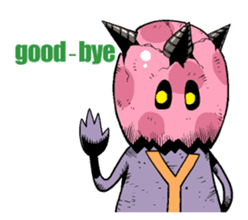 Drill egg Monster sticker #2035403