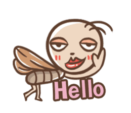 Lady The Cockroach sticker #2035445