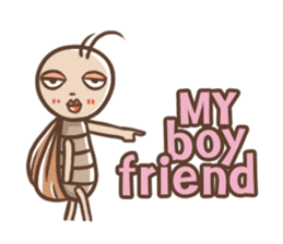 Lady The Cockroach sticker #2035446