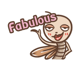 Lady The Cockroach sticker #2035450