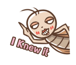 Lady The Cockroach sticker #2035463