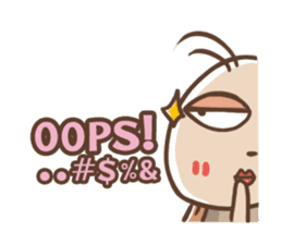 Lady The Cockroach sticker #2035466