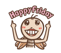 Lady The Cockroach sticker #2035471