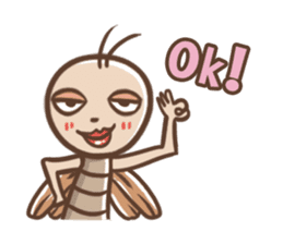 Lady The Cockroach sticker #2035479