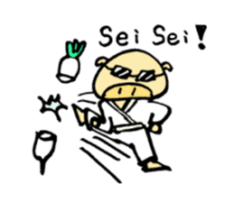 Sticker of Japanese cultural pig sticker #2035556