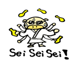 Sticker of Japanese cultural pig sticker #2035557