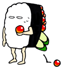 Sushi-jin sticker ~ conger and egg~ sticker #2035683