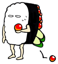 Sushi-jin sticker ~ conger and egg~ sticker #2035683