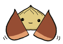 Chestnut dumplings sticker #2035759