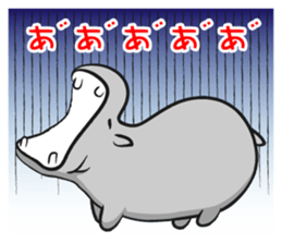 Animal stickers of eight sticker #2035875