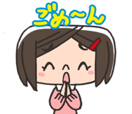 Daily of the elementary school girls sticker #2035951