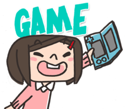 Daily of the elementary school girls sticker #2035952