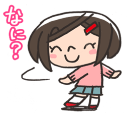 Daily of the elementary school girls sticker #2035961