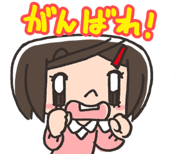 Daily of the elementary school girls sticker #2035963