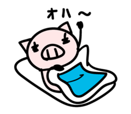 brash pig sticker #2035965