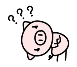 brash pig sticker #2035981