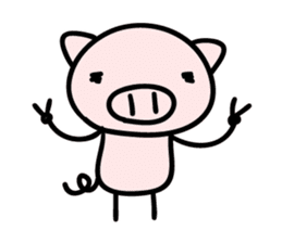 brash pig sticker #2035984