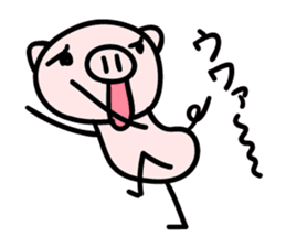 brash pig sticker #2035988