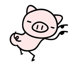 brash pig sticker #2035992