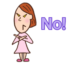 The mom who is taking care of her baby sticker #2036022