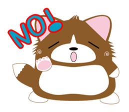 INARIKEN -corgi.cardigan- Fatty ver2. sticker #2036126