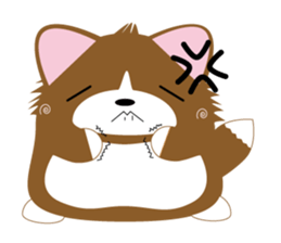 INARIKEN -corgi.cardigan- Fatty ver2. sticker #2036128