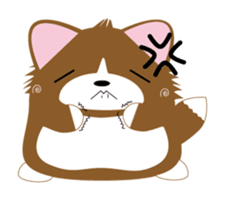 INARIKEN -corgi.cardigan- Fatty ver2. sticker #2036128
