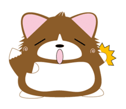 INARIKEN -corgi.cardigan- Fatty ver2. sticker #2036130