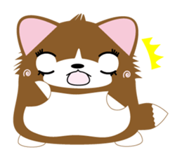 INARIKEN -corgi.cardigan- Fatty ver2. sticker #2036131