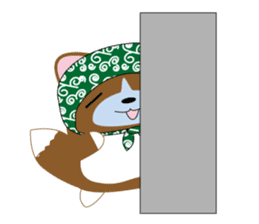 INARIKEN -corgi.cardigan- Fatty ver2. sticker #2036132