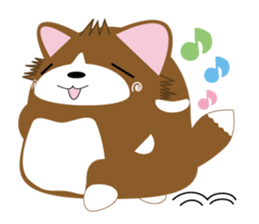 INARIKEN -corgi.cardigan- Fatty ver2. sticker #2036133
