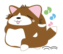 INARIKEN -corgi.cardigan- Fatty ver2. sticker #2036133