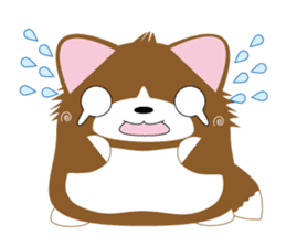 INARIKEN -corgi.cardigan- Fatty ver2. sticker #2036134