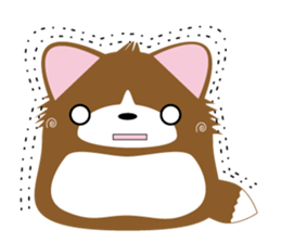 INARIKEN -corgi.cardigan- Fatty ver2. sticker #2036136