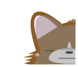 INARIKEN -corgi.cardigan- Fatty ver2. sticker #2036138