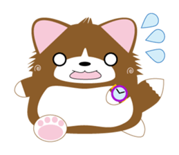 INARIKEN -corgi.cardigan- Fatty ver2. sticker #2036139