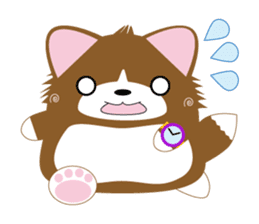 INARIKEN -corgi.cardigan- Fatty ver2. sticker #2036139