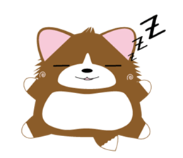 INARIKEN -corgi.cardigan- Fatty ver2. sticker #2036140