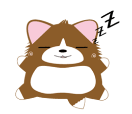 INARIKEN -corgi.cardigan- Fatty ver2. sticker #2036140