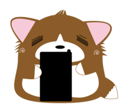 INARIKEN -corgi.cardigan- Fatty ver2. sticker #2036141