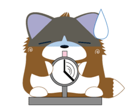 INARIKEN -corgi.cardigan- Fatty ver2. sticker #2036142